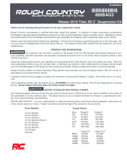 Installation Manual